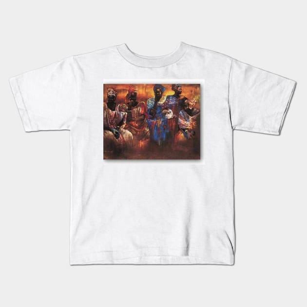 Wise Women Kids T-Shirt by CoreDJ Sherman